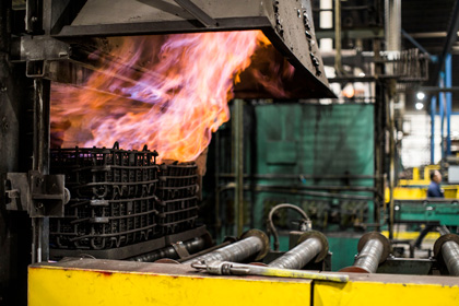 Steel Heat Setting Services in Plymouth, MI | RMT Woodworth - heat-treat-furnace